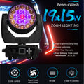 10Pcs  19*15W Bee Eye Led Beam Zoom Moving Head Wall Wash Light with Led Stage Lights