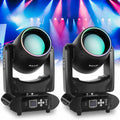 Lumières de Scène - JAJALUYA Aurora 300 - DJ LYRE pour Disco Danse Fête Bar Spectacle- Pack de 2