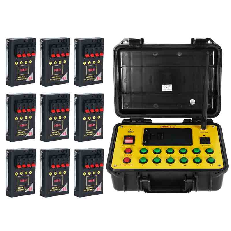 1X Wireless 36-Kanal-Sender Remote Machine Fireworks Fire System Fernbedienung