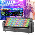 4Stück 250W LED Moving Head Strahl Bühnenlicht RGBW Beam Wall Washer Bar Lichtleiste