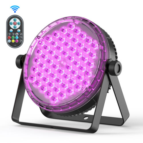 60PCS LED Par Light RGBW DMX Beam Party DJ Disco Lights Stage Lighting w/ Remote（Australia Warehouse）