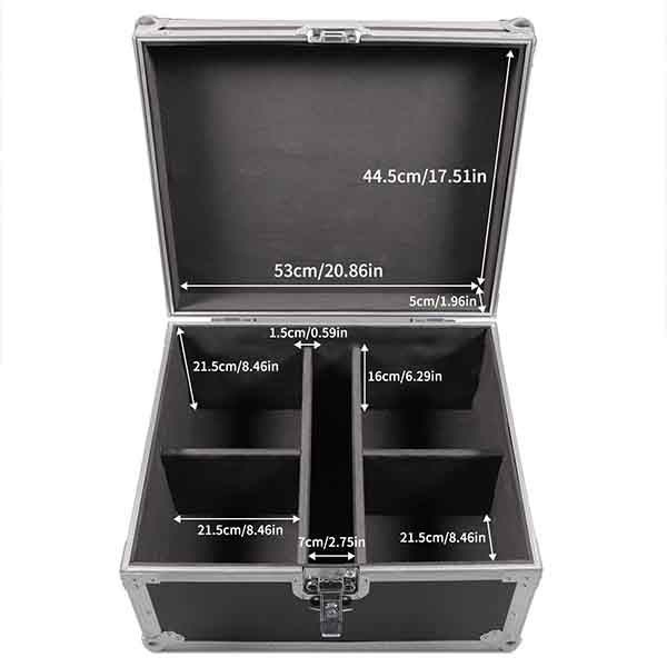 4PCS Cold Spark Firework Machine 700W Stage DJ Party Effect Machine +Flight Case