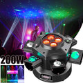 200W LED RGBW Strahl Laser Beam Moving head DMX Bühnenlicht Scheinwerfer dj Show