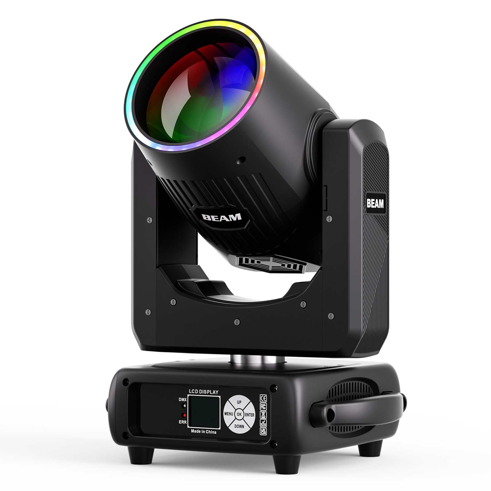 10 pezzi 350W Beam Moving Head 48 Prism Gobo RGBW DMX Bühnenlicht