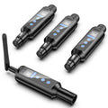 ZQ14030 Wireless DMX Sender Empfänger Set 3 Akku-Empfänger