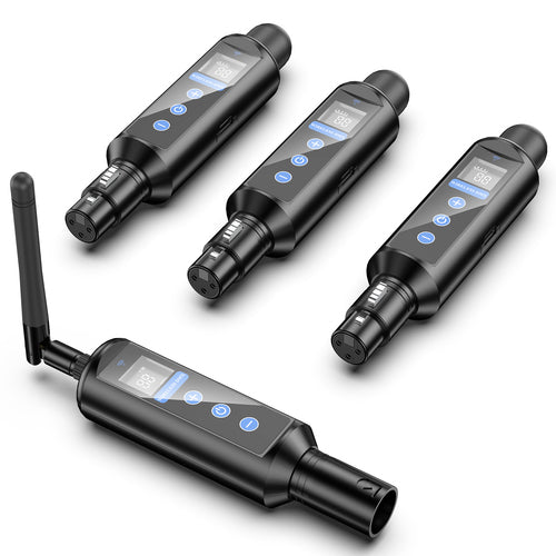 ZQ14030 Wireless DMX Sender Empfänger Set 3 Akku-Empfänger