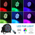 PAR Light 36LEDs RGB with Wireless Remote Sound Activated DMX Control for DJ Party Stage Effect Lighting