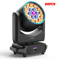 380W LED Zoom Moving Head Beam Light RGBW DMX Wash Lighting Stage DJ Disco Bar