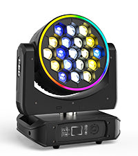 1stk Zoom Moving Head 19x40W LED Bühnenlicht Scheinwerfer DMX RGBW Disco Lichteffekte