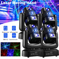 8x 180W Laser Moving Head RGBW LED Strobe Beam DJ Bühnenlicht DMX Disco Party Show