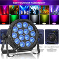 210W Wasserdichte IP65 14LED RGBW DMX PAR Bühnenlicht Outdoor Party Halloween Dj