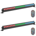 UKing LED Wall Wash Lampe 24 LED 72 W*2 - LYRE LED 7X15 W *2