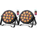 2X 140W RGBW Par Strahler 14 LED Bühnenlicht APP Steuerung DJ Disco Party Show