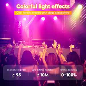 2pcs 18LED RGBW Par Light(Australian warehouse)
