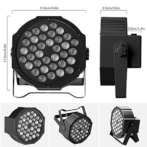 64x LED Par Strahler RGB 36 LED Par DMX Bühnenlicht For Per