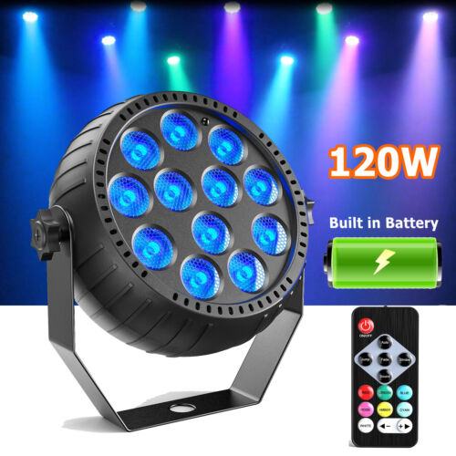 10X 120W Battery-Powered Par Can Light