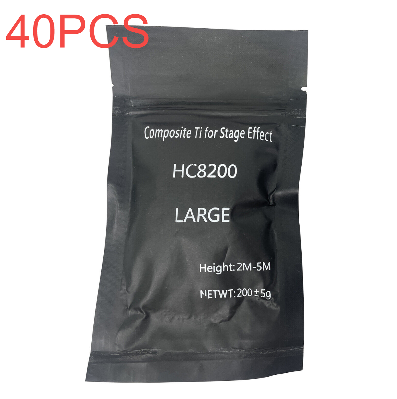 40PCS Titanpulver(200G) Verbund-Titangranulat für DMX Funkenmaschine Outdoor Indoor