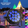 60X Wasserdicht IP65 LED Par Scheinwerfer 14LED Bühnenlicht RGBW DMX Partylicht