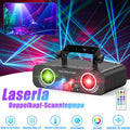 RGB Laser Projektor DMX Bühnenbeleuchtung Strobe Beam DJ Party Lichteffekt show