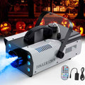 2x 1200W Nebelmaschine mit RGB 6LED Bühnenlicht Halloween Weihnachten Show