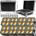 8x Akku led Par mit 1x case for femak18