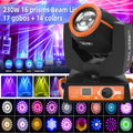 4stk 230W 7R Zoom Moving Head 16 Prism Bühnenlicht Beam Gobos DMX Bühnenbeleuchtung