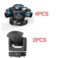 4PCS 6Arm Laser light+2PCS XYZ Axis 6-Eye RGB Laser Moving Head Light