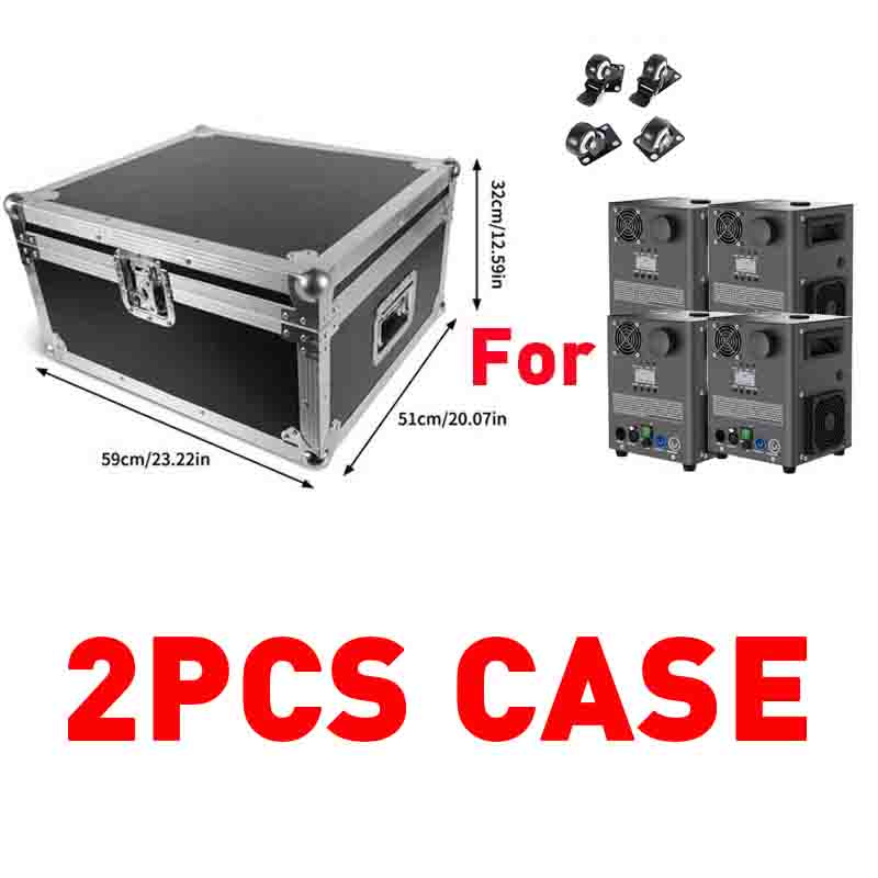2PCS Fligt case For Cold Spark Machine