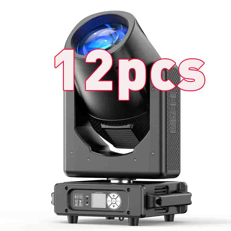 12PCS 17R Beam Moving Head Light 8+48 Prism Gobo Disco Stage Light