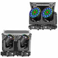 9stk ZQ02110（Bee Eyes）+5stk  ZQ15002（Flightcase） + 10stk ZQ02357（Moving Head）+5stk ZQ15019（Flightcase）