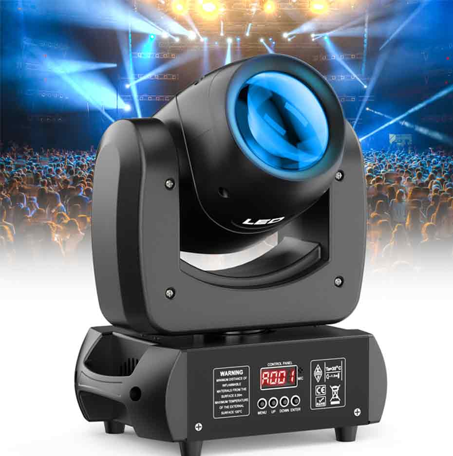 16stk 200W 18 Prisma Gobo LED Beam Moving Head Bühnenlicht DMX +4stk Flightcase