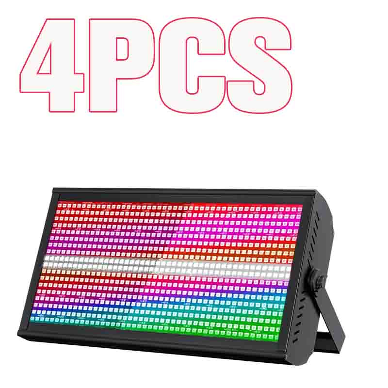 4PCS 768LED Strobe Wall Wash Light