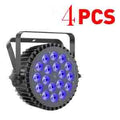 4PCS RGBWA UV PAR Light LED Stage Lighting DMX Beam Party DJ Disco Show Light (Copy)