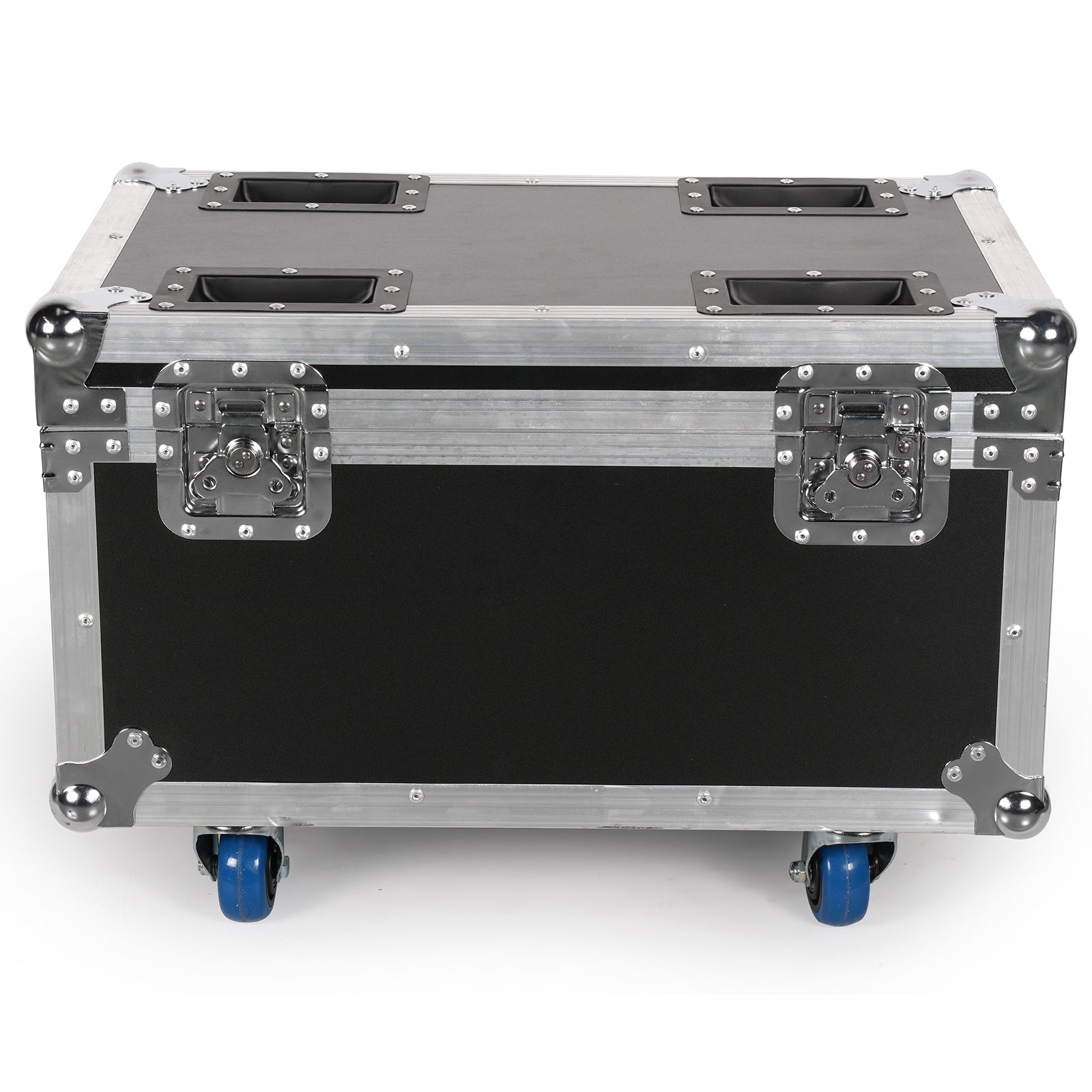 2x Flightcase Transportcase mit Rollen Transport Case Scheinwerfer Kiste 4 in 1