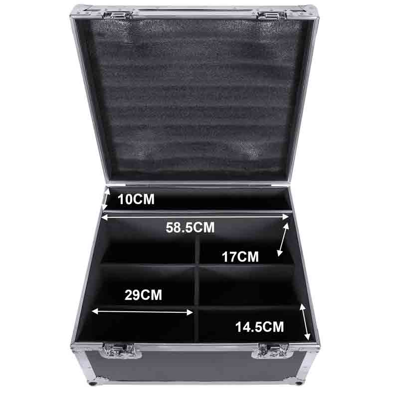 Flightcase(6IN1) For18LED RGBWA+UV Par Scheinwerfer