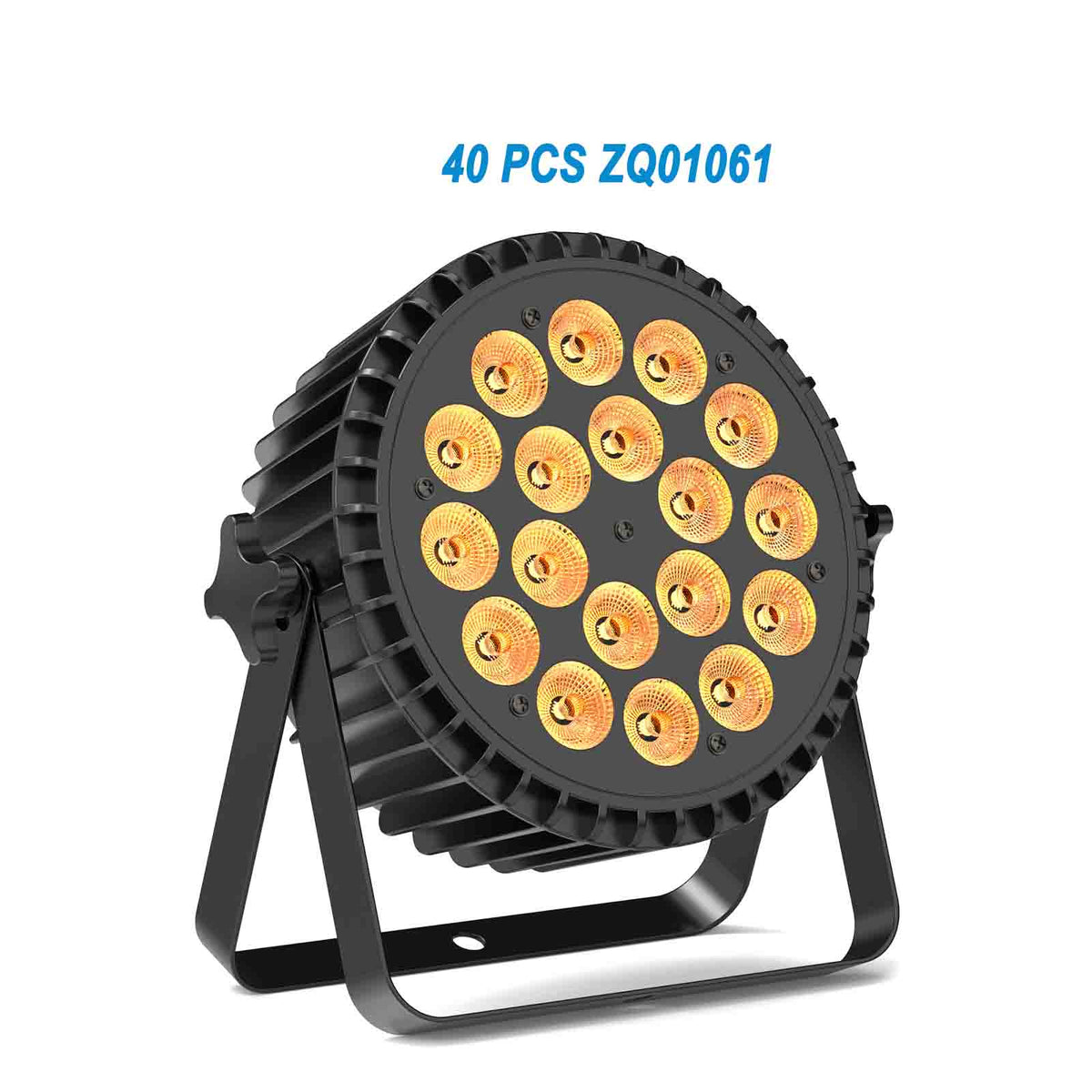 UKING 40PCS 270W 18 LED Par Light RGBW DMX For Party Show