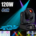 4stk 120W DMX Moving Head Licht DJ LED RGBW Gobo Bühnenbeleuchtung Disco Show Party