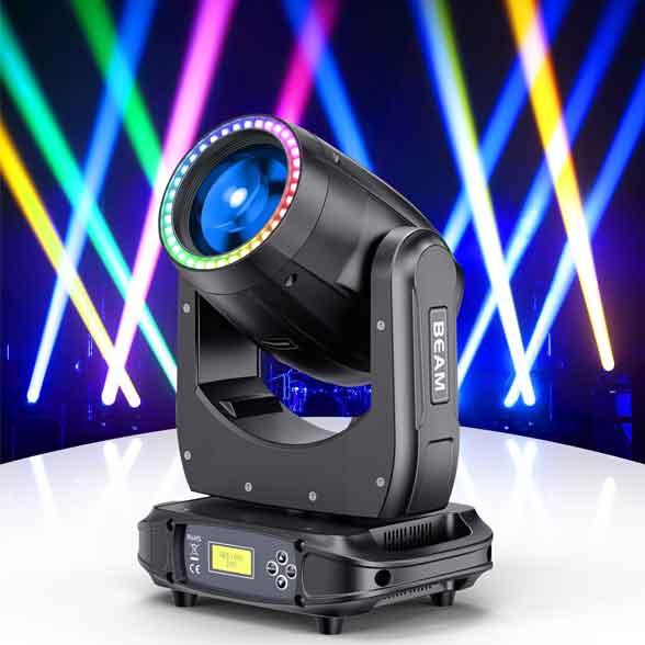 240W LED 8 Prism Gobo Bühnenlicht DMX Strahler Disco Moving Head