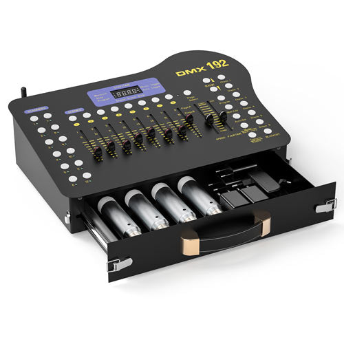 1x 192 Kanäle DMX512 Controller(Mit 4 Empfängern)