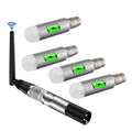 DMX512 1 Sender & 4 Wiederaufladbar Empfänger Kabellos für Bühnenlicht Show