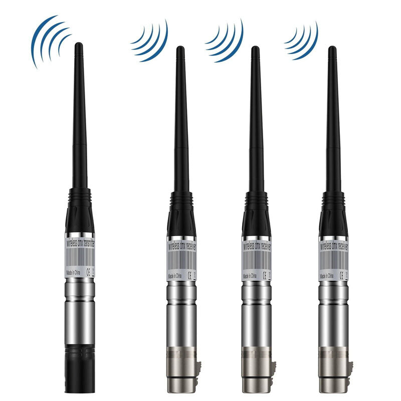 DMX512 XLR 1 Sender 3 Empfänger Receiver Kabellos für dj Show Bühnenlicht