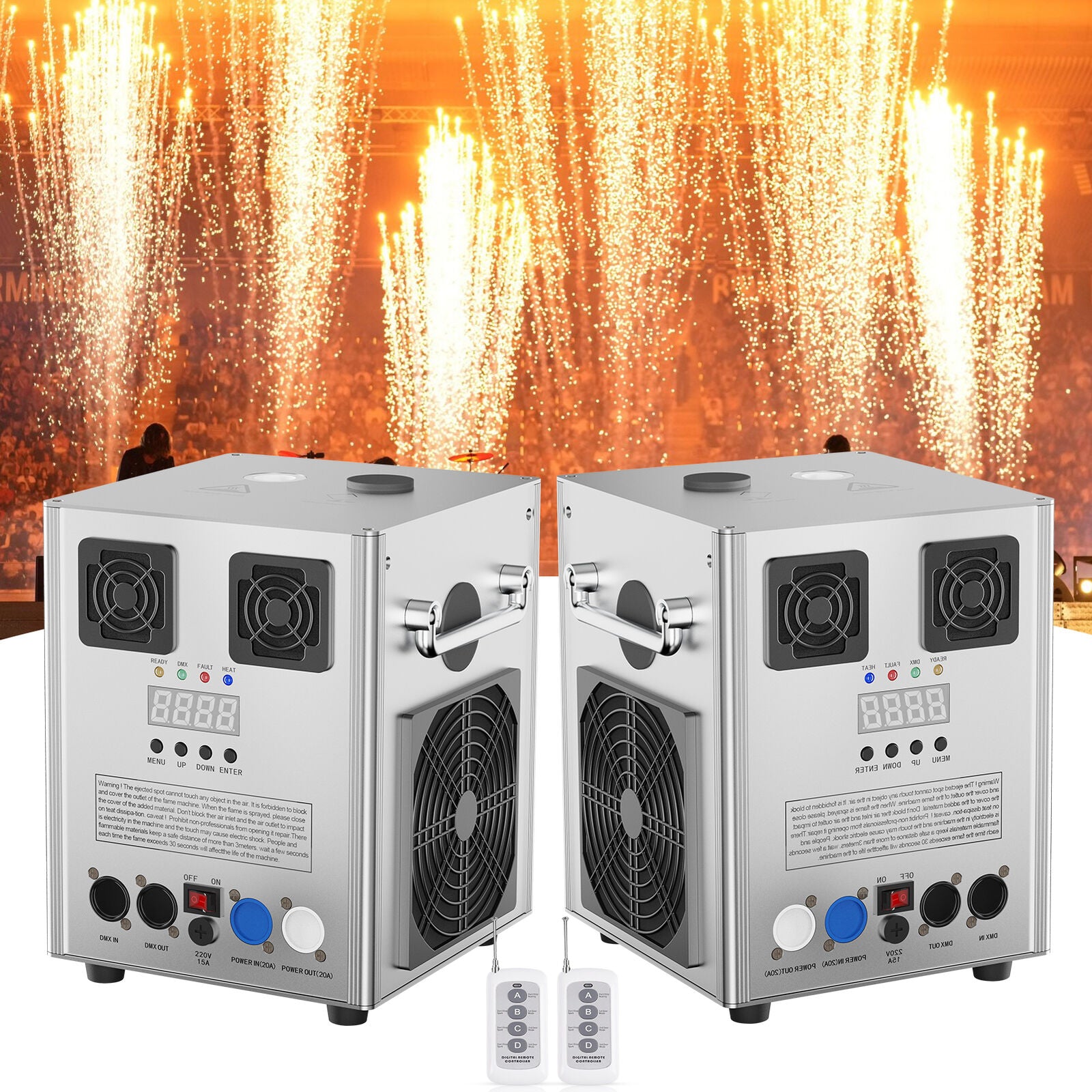 2PCS 700W Cold Spark Machine