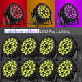 4PCS 8x 270W 18 LED Par Strahler RGBW Scheinwerfer DMX512 Stage Licht DJ Party Show