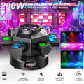 4pcs LED RGBW Laser Beam 200W Moving head DMX BEE-EYE Strahl Bühnenlicht DJ Bar Show