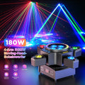 2pcs 180W RGBW Bühnenlicht LED Strahl Laser Beam Moving Head DMX512 DJ Party Licht