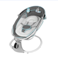 Electric Baby Swing for Infants to Toddler, Portable Swing for Baby Boy Girl with 5 Swing Speed,12 Music, Bluetooth