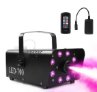 700W LED Smoke Machine with 8PCS RGB 3 in 1 LED Stage Colorful Spray Equipment Stage Performance Wedding Banquet Colorful Fog Machine